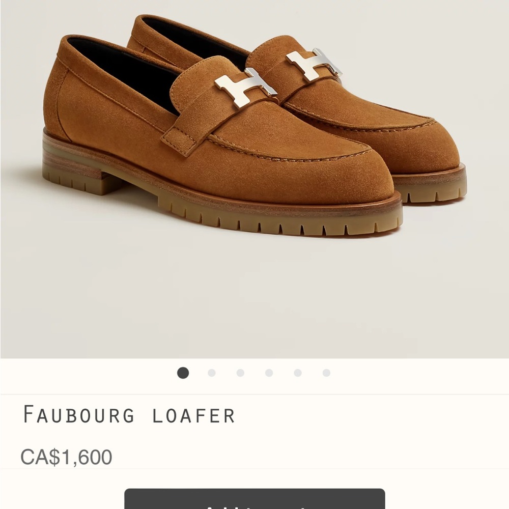 Hermes shoes loafers 37